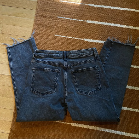 Free People • Black Raw Hem Jeans - Picture 9 of 11